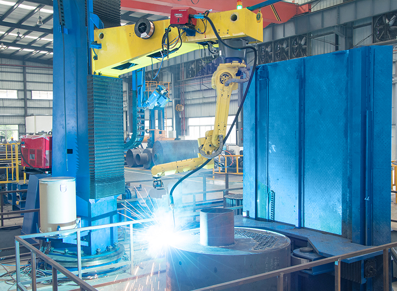 Tube Plate Robot Welding Platform