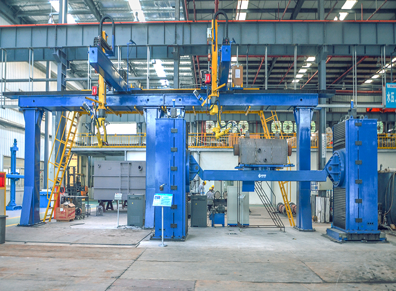 Robot Welding Assembly Workstation