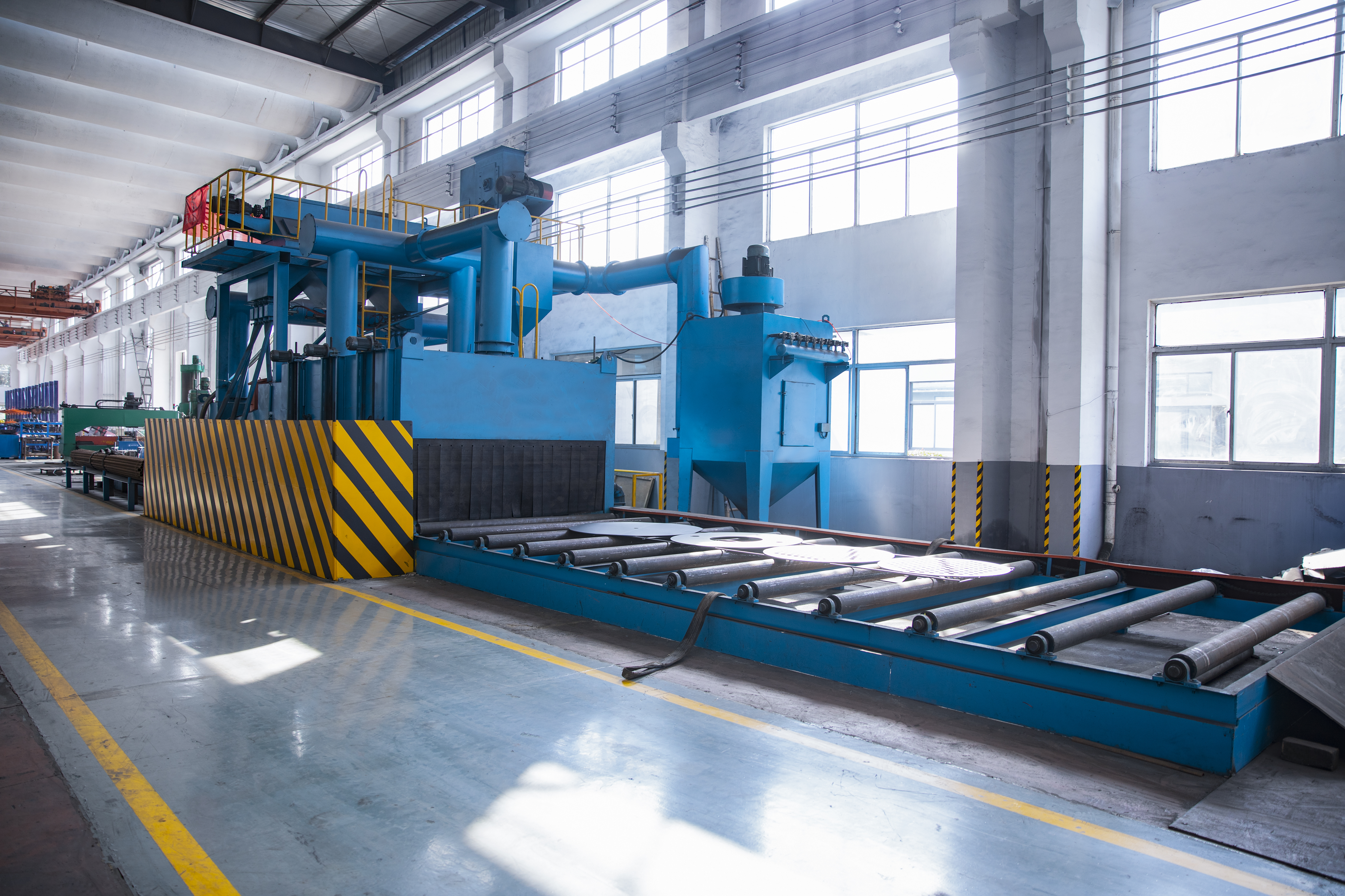 Plate Shot Blasting Machine