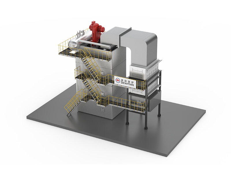 DHS Series Angle Tube Steam Boiler