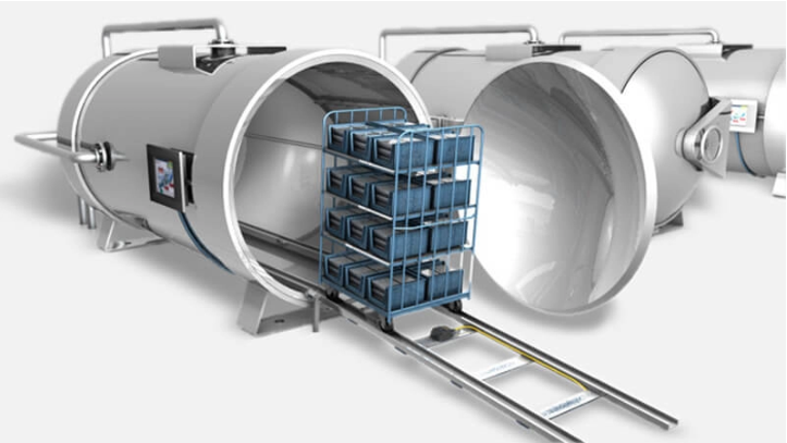 unloading package
